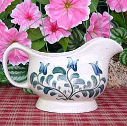 Stoneware Pottery Gravy Boat