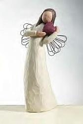 Angel of Heart, large Willow Tree Angel