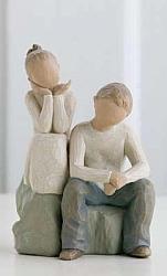 Brother & Sister Willow Tree Figurine
