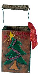 Christmas Tree Tin Lantern