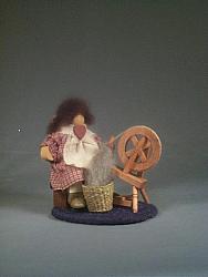 LittileOne Spinning Wool Lizzie High Doll