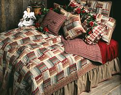Tawny Birch Quilt with Pillow Shams