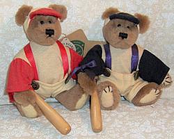 Yogi Basebal Bear Boyds Plush