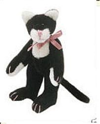 Tabby F Wuzzie Mohair Boyds Plush