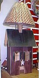 Saltbox House Lamp