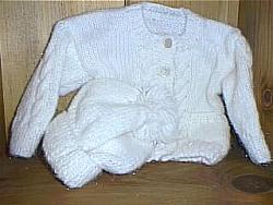 Knitted Sweater Set